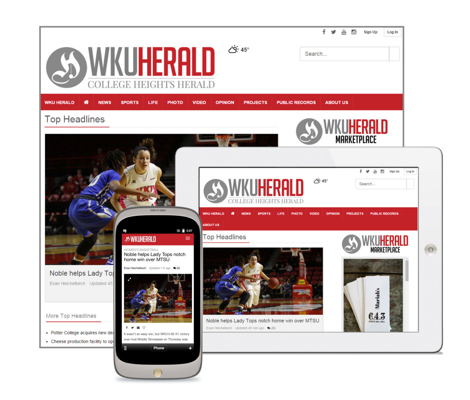 WKUHerald screenshots